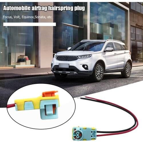 1 Pair Airbag Clockspring Wire Clock Spring Plug for Sonata Verano Equinox Volt for Car Safety Protection Accessaries Supplies