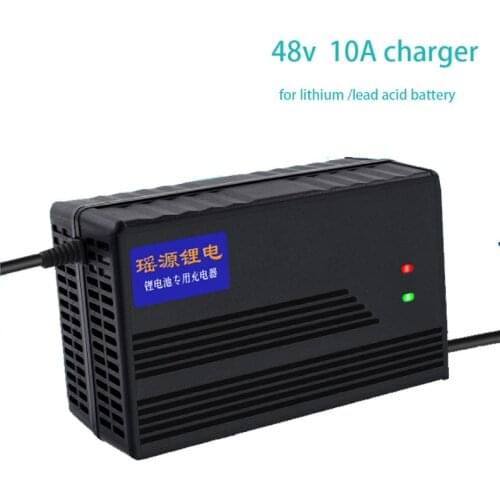 48V 10A Charger 16S 58.4V 10A lifepo4 Charger 58.8v 14S 10A li ion Smart Charge for lithium ion battery LTO lifepo4 li ion lipo