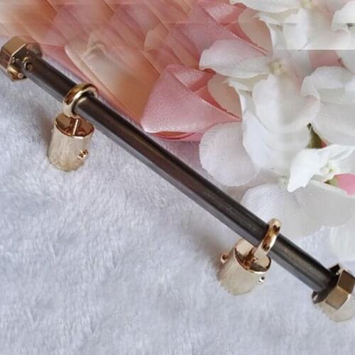 Golden Bag Handle Screw Handbag Handle Carry Ring Rectangle Handbag Handle Screw Bag Handle