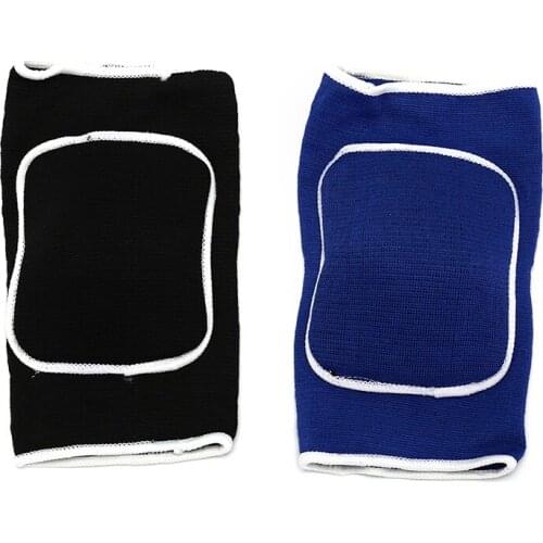 1PC Sport And Fitness Elbow&Knee Pads Knitted Thick Sponge Basketball Volleyball Crash Support Brace Pads Elbow Support