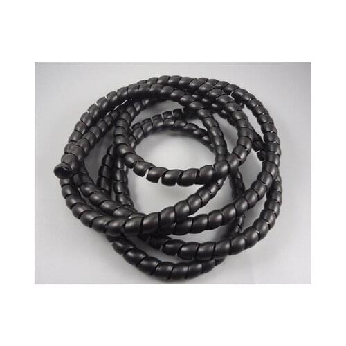 2meter/lot free shipping 74mm Flame retardant spiral bands diameter Cable casing Cable Sleeves Winding pipe