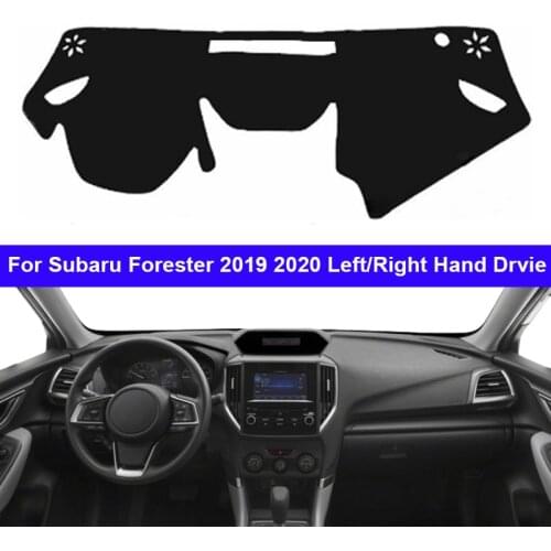 Car Auto Inner Dashboard Cover For Subaru Forester 2019 2020 LHD RHD Dash Mat Carpet Cape Cushion Anti-sun Sunshade DashMat