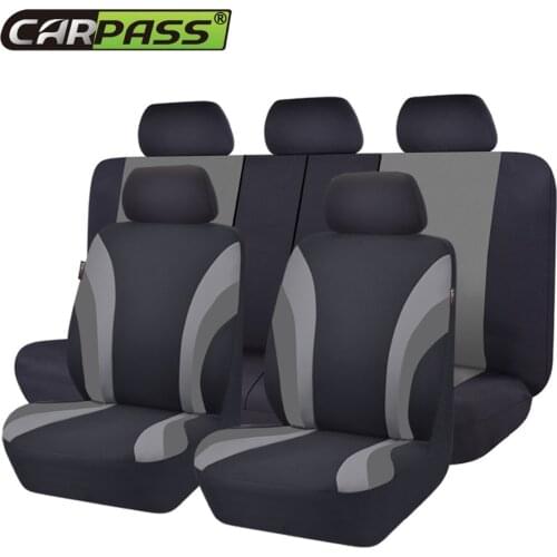 Car-pass Automobiles Universal Seven Color Car Seat Cover Car-Styling Seat Covers Fit Interior Accessories Seat Decoration