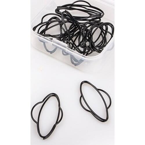 Black Planet Cartoon Paper clip Special-shaped paperclips Office Accessories Metal Paper Clips Bookmark Paperclip Metal Clips