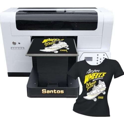 DTG M6 Digital Garment PrinterA3 tshirt printer with xp600 head Clothes printer on dark fabric /cotton materials