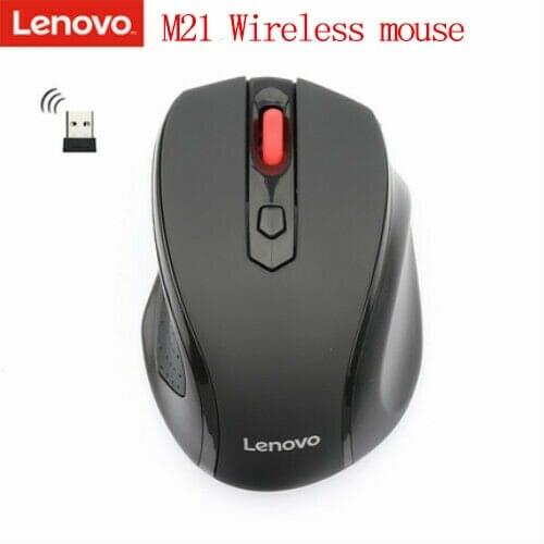 Lenovo M21 Wireless USB Mouse Optical Portable For Computer Laptop Mice Wireless Mouse New For Computer Original
