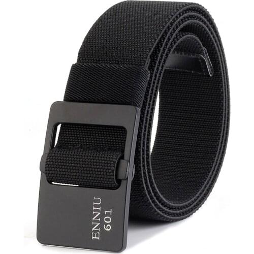 2019Fashion Men Belt Casual Nylon Belt Outdoor Male Strap Canvas Jeans Belts Tactical Wasit Belt Adjustable Women Elastic belt