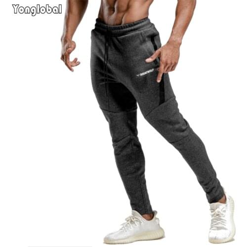 Mens Joggers Sweatpants Sports Track Trousers Running Fashion Warm Jogging Gray Training Winter Compression Fashionable Pants