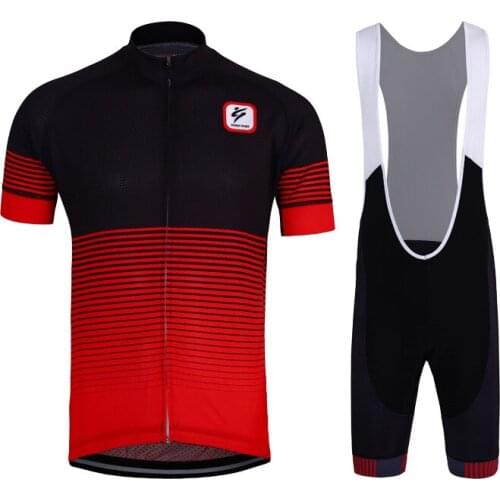 Mens Bicycle Cycling Jersey Set 2021 Mountain bike Breathable cycling Clothing sets short sleeve dress Sportswear equipment