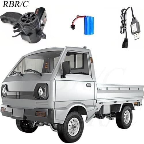 RBR/C New Product WPL D12 1/10 2.4G 2WD Minivan Crawler Off Road Full Scale Drift RC Car Vehicle Models Boy Toys