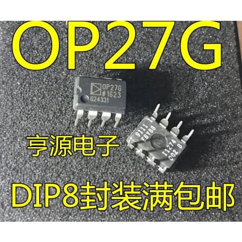 OP27G precision low noise amplifier chip OP27GP OP27GPZ DIP to eight new spot