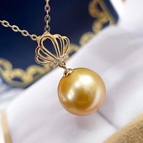 Crown Pendant Base Mount Finding Settings Jewelry Parts Fitting Accessories for Pearls Corals Jade Beads Crystal Stone 30pcs/lot