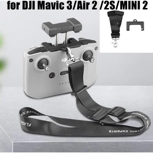 Remote Control Neck Lanyard Safety Strap Belt Sling for DJI Mavic Air 2/2S/MINI 2 Drones Hook Holder Fixed Clip Drone Accessory