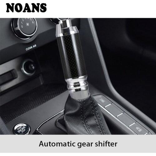 NOANS Auto Lever Knob Button Automatic Transmission Gear Shift Shifter For Audi a3 a4 b6 b8 b7 b5 a6 Volkswagen VW Polo Golf 4 5