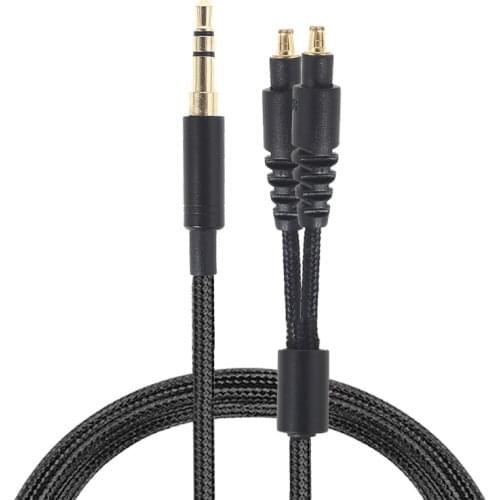 3.5MM / A2DC Replacement Headphone Cable Line For ATH-SR9 ES770H ES750 ESW950 ESW990H ADX5000 MSR7B Audio Cable