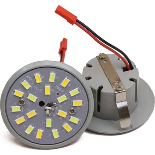 LED Downlight Lamp 5W 220V Integrated Light Cup LED Ampoule SpotLight Double Round Ceiling Recessed Umbrella LED Corn Bulb