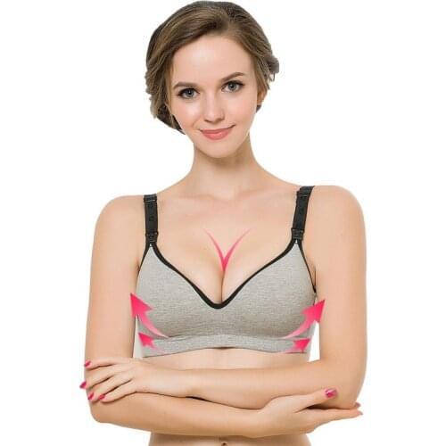 Women Brassieres One-piece Seamless Wireless Push Up Bras Nursing Maternity Breastfeeding Underwear New