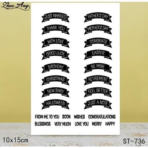 ZhuoAng Beautiful Little Girl Transparent Silicone Stamp / Stamp DIY Scrapbook / Album Decoration Transparent Seal