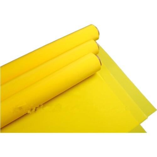 1M x 1.27M Width 30-420 Mesh YELLOW Silk Screen Printing Fabric For Handwork DIY Craft