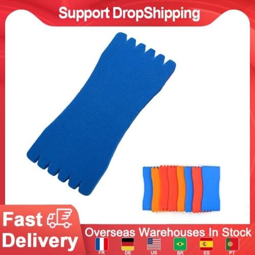 10 Pcs Foam Sponge Wrapped Wire Fishing Winding Board Fishing Line Board Spool Fishing Line Accessories (Random Color)
