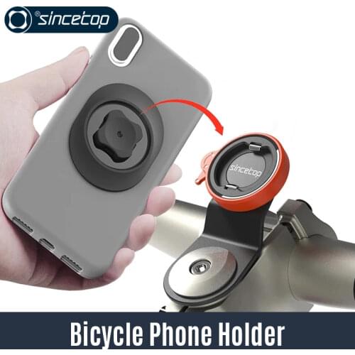 Mountain Bike Bicycle Mobile Phone Sticker Mount Phone Holder Riding Strong Adhesive Support Stand Paste Adapter Clip for iPhone