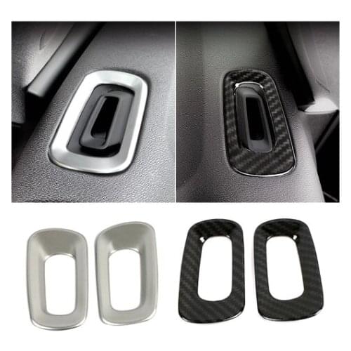 For Volvo XC40 2019 2020 2021 Dashboard Air Condition AC Outlet Vent Cover Trim ABS Interior Moulding Decoration Sticker