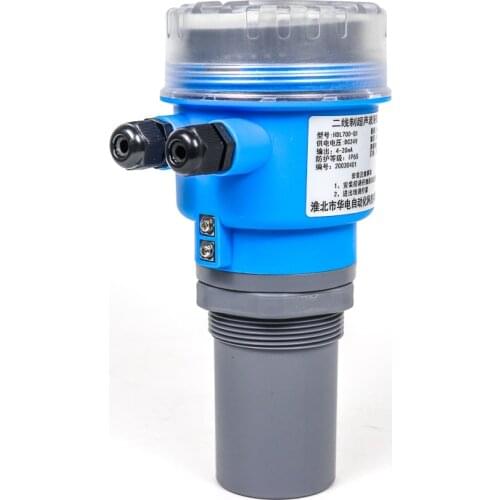 Two wires 4-20ma ultrasonic oil level sensor non contact sanitary liquid level transmitter