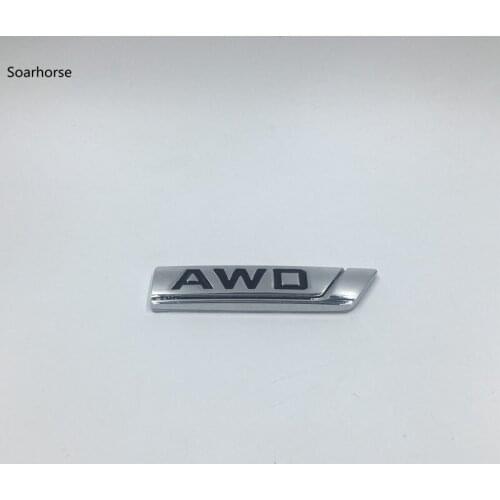 Soarhorse for Hyundai Creta solaris getz Metal AWD TGDI Emblems Rear Tailgate Stickers Badge Decorations Car-styling
