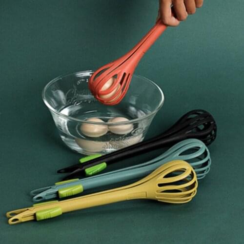 Multifunctional Nylon Egg Beater Creative Baking Food Clip Manual Salad Mixing Stick Butter Baking Tool