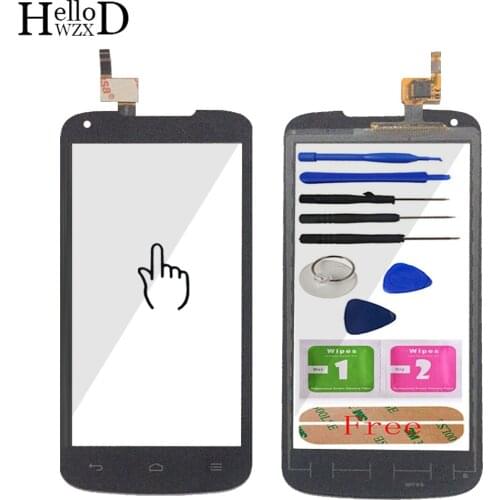 Mobile Front Touch Screen Digitizer Outer Glass For Huawei Ascend Y520 Touch Panel Part Lens Sensor + Tools Adhesive