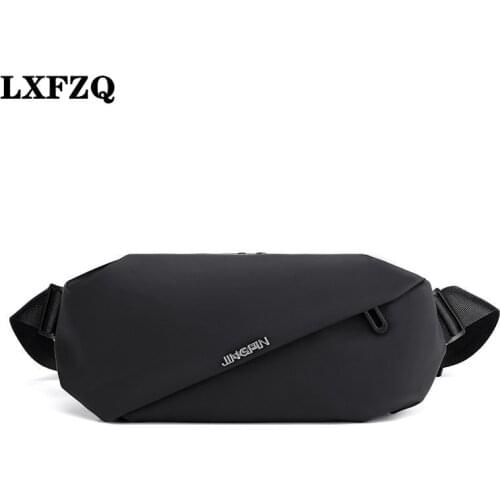 LXFZQ Fashion Fanny Pack Banane Sac Chest Bag Waist Bag Mens Women Purse Male Belt Bag Banana Bags Zipper Phone Holder Bum Bag