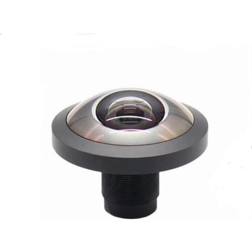 UHD Fisheye lens 1.2mm 13MP 1/2.3 M12*0.5 panoramic camera ultra wide-angle lens large viewing angle for cctv security IP Camera