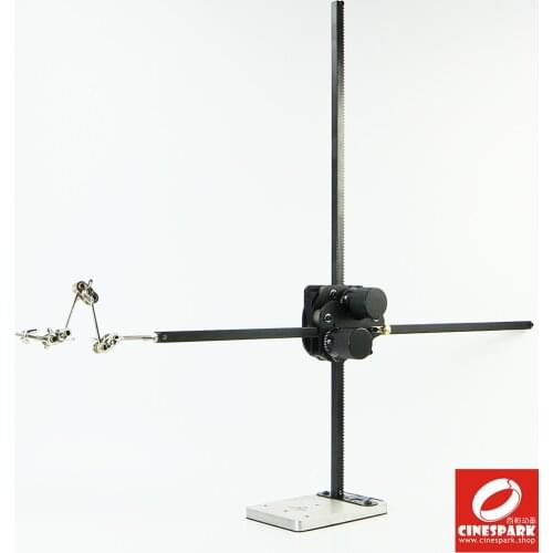 Upgraded PTR-500 vertical and horizontal linear winder rig system for stop motion animation video
