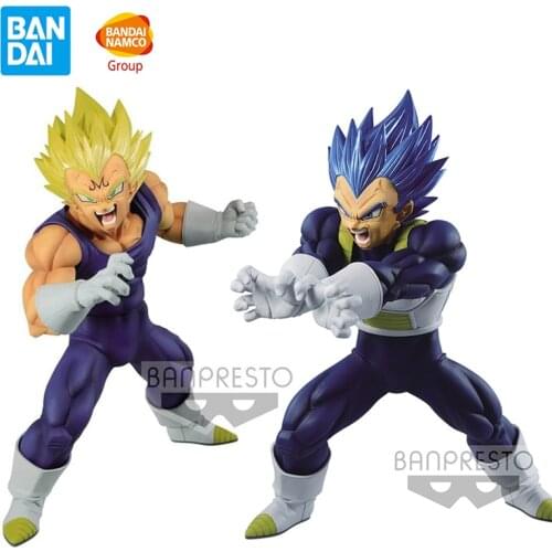 In Stock Original Bandai Dragon Ball Super Maximatic 1 Super Blue Vegeta Action Figure Pvc Model Collectible Toys Brinquedos