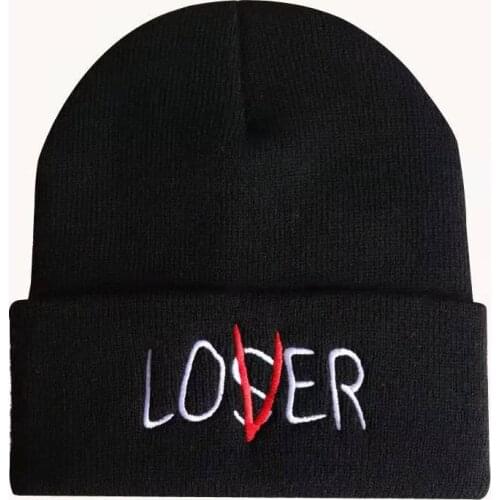 Unisex Fashion Letter Knitted Beanies Hat Winter Warm Ski Hats Men Women Multicolor Skullies Caps Soft Elastic Cap Sport Bonnet