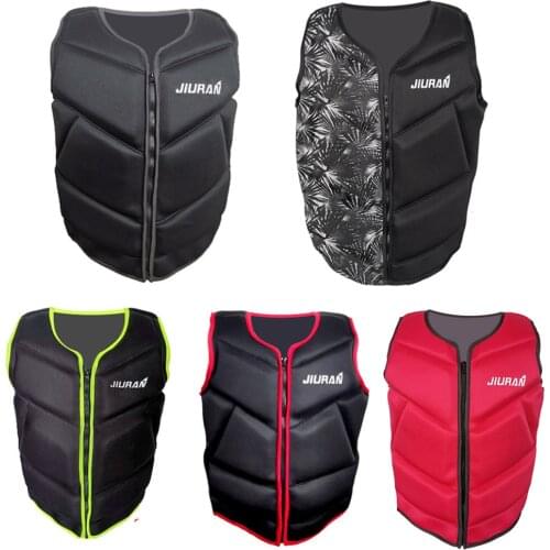 2021 Adult life vest Swimming Buoyancy Fishing Life Jacket vest Floating Jacket Rescue Sea Fishing Vest Canoeing Sailing Safety