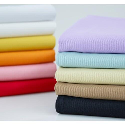 100*150cm 100%Cotton denim fabric thick twill combed cotton color denim jacket pants clothing fabric DIY dress Handmade Sewing