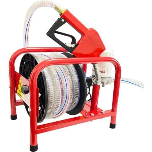 12V/24V/220V Diesel electric pump 380W volt pump self-priming pump high power refueling gun metering refueling machine