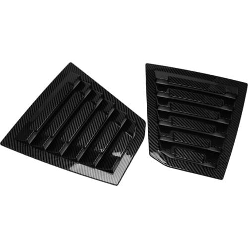 2Pcs Car Side Window Louver Shutter Cover for Chevrolet Cruze 2017-2018