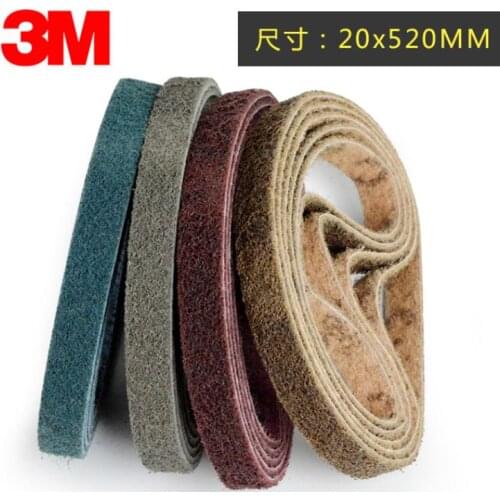 2pc 10*330/20*520/30*560/40*760/60*260mm nylon belt stainless steel metal sanding belt appliance 150/240/400/600 Grit