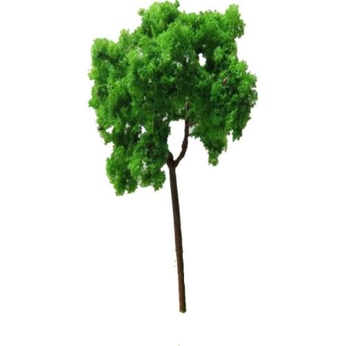 50PCS 9CM Making Building Material Outdoor Architectural Scale Train Layout Set Model Trees