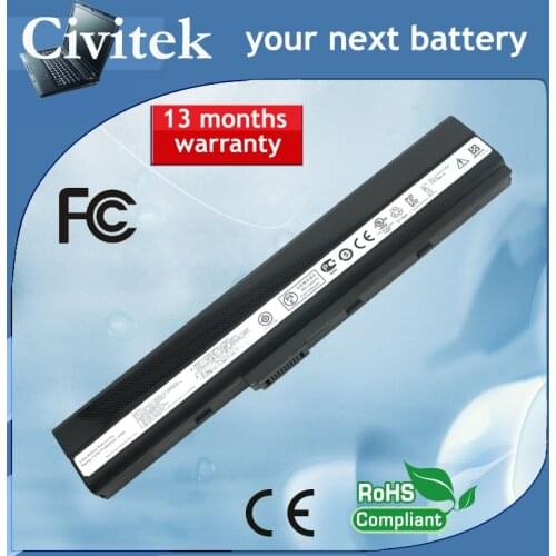 Laptop battery for Asus A42 A52 K52 K52J K52JB K52JC K52JE K52JK K52JR K52N K52D K52F X52 K62 K62F K62J K62JR N82 K52IJ K52F