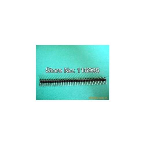 Free shipping (DHL/UPS/FEDEX) 1000PCS 1X40PIN RIGHT ANGLE 90 PIN HEADER PITCH 2.54mm
