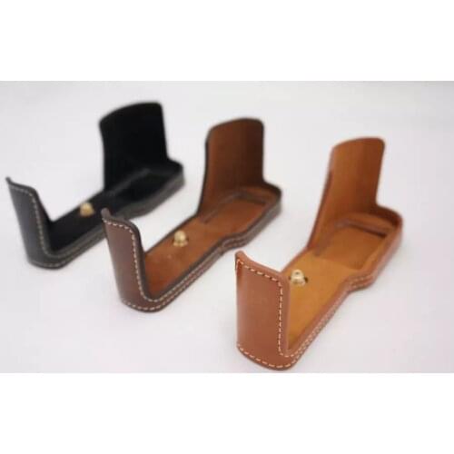 Camera Video Bag Case for Olympus E-M10 II EM10II Camera PU Grip