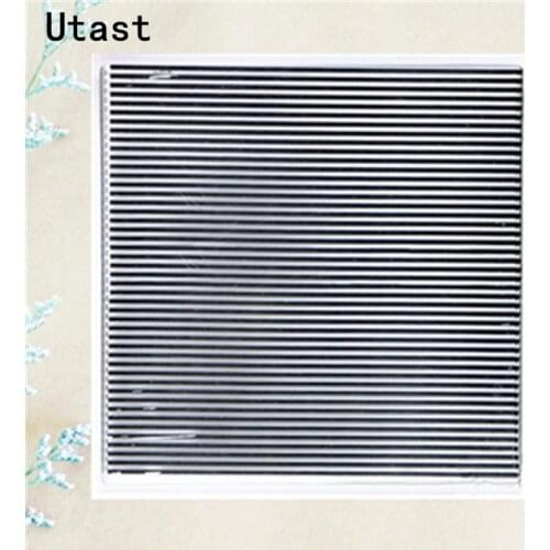 Horizontal Line Clear Silicone Stamps /Transparent Rubber Stamp for DIY Scrapbooking /Photo Album Decorative Craft Making