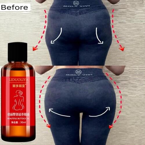 30ml Natural Butt Enhancement Essential Oil Cream Effective Lifting Firming Fast Growth Sexy Butt Hip Lift Up Massage Big Ass