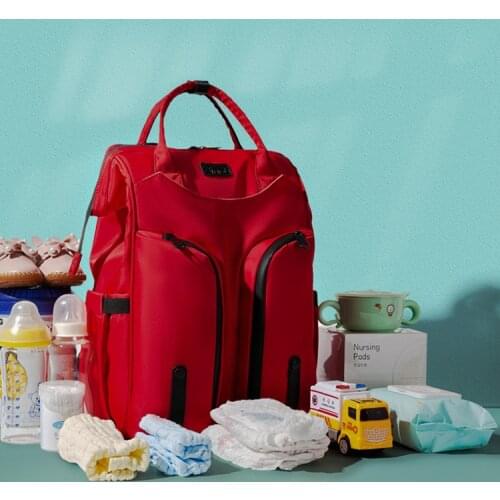 2020 New Mommy Bag Multifunctional Large Capacity Waterproof Maternity Outing Mother and Baby Bag Diaper Bag Backpack