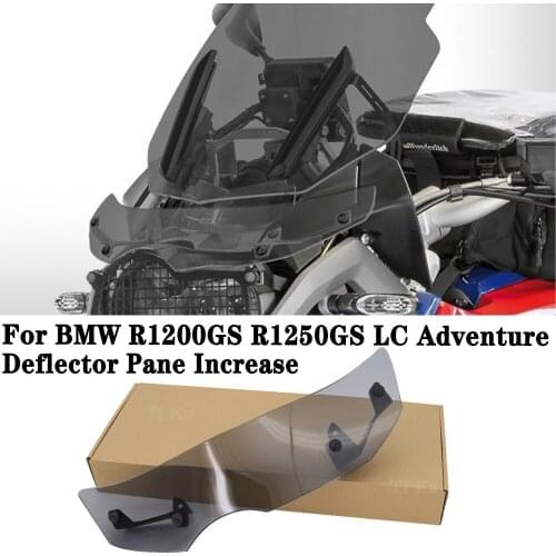 Suitable For BMW R1200GS R 1200 GS LC Adv R1250GS R1250 Adventure 2013-2017 Motorcycle Windshield Extension Deflector
