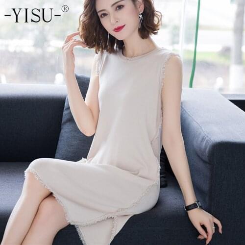 Простые летние платья YISU China At AliExpress