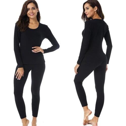 Passion Women 'S Thermal Leggings Thermal Undershirt Outdoors Bottom Top Suit Winter Warm Outdoors Lady Suit